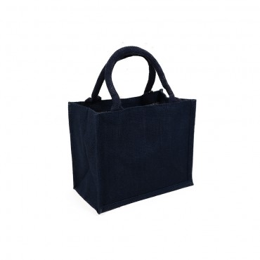 Sac en Jute 26x22 Navy | Tessiland
