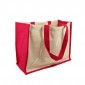 Borsa Juta Canvas Natural Fucsia 42x33 | Tessiland