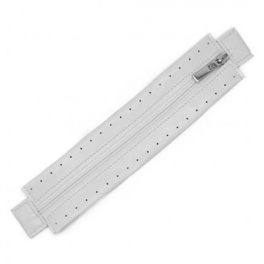Zip 25cm Lampo per borsa Bianco