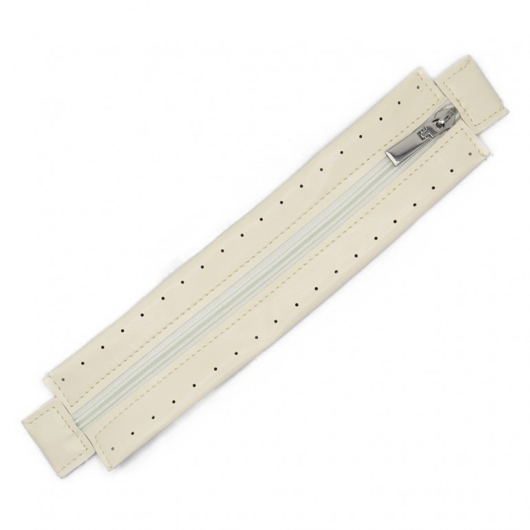 Zip 25cm Lampo per borsa Panna