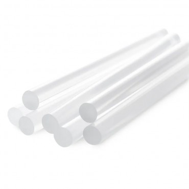 Colla siliconica a caldo ricariche diametro 11mm x 300mm 5pz