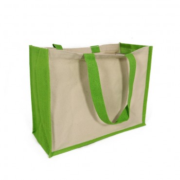 Borsa Juta Canvas Natural Apple 42x33 | Tessiland