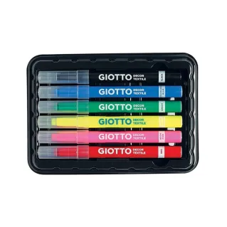 Giotto Decor Textile Fabric Markers | Tessiland