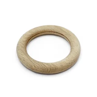 Anneau en bois naturel de hêtre pour créations et revêtements Legno naturale