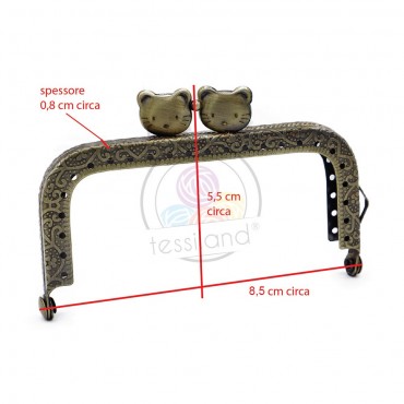 Clic Clac Gattini square Bronzo