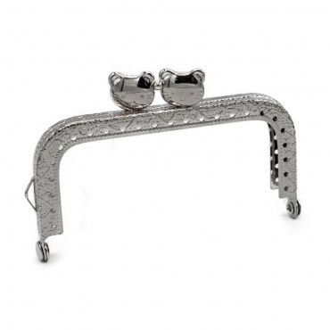 Clic Clac Gattini square Argento