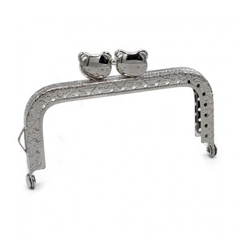 Clic Clac Gattini square Argento