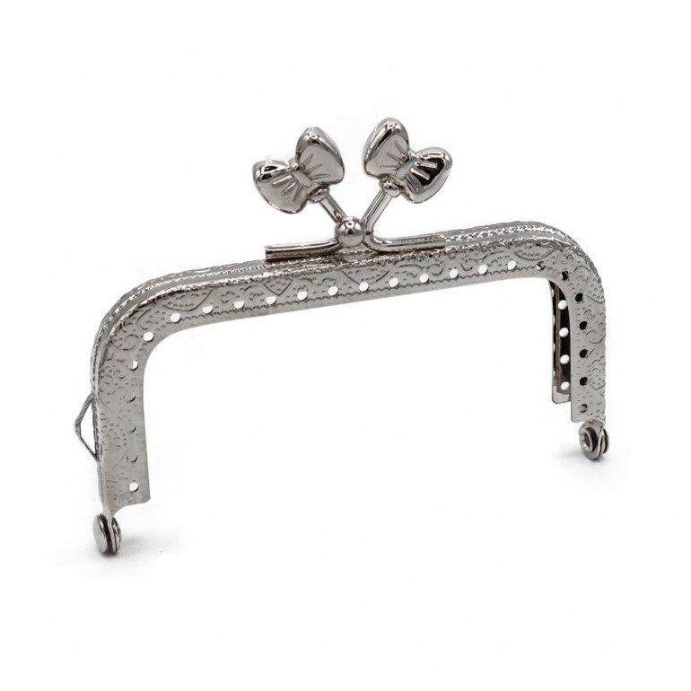 Clic Clac Fiocchetti square Argento