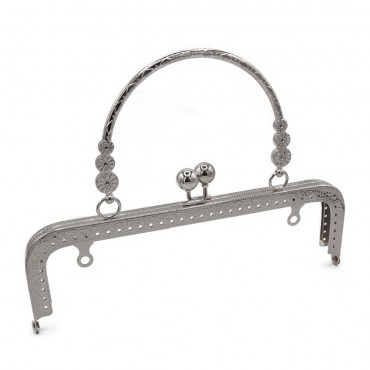 Chiusura clic clac Class Argento 20,5cm