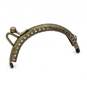 Chiusura clic clac Chic ad arco per portamonete Bronzo
