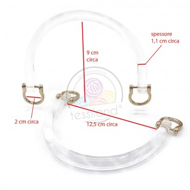 Manici Resina Class Trasparente