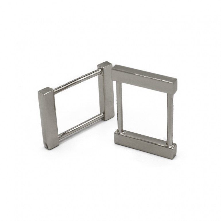 Attache pour Bandoulière Argent 2pcs | Tessiland