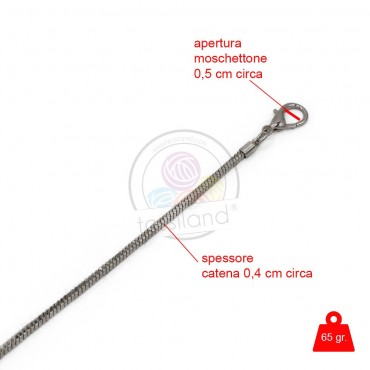 Asa de hombro cadena Bijoux Plata