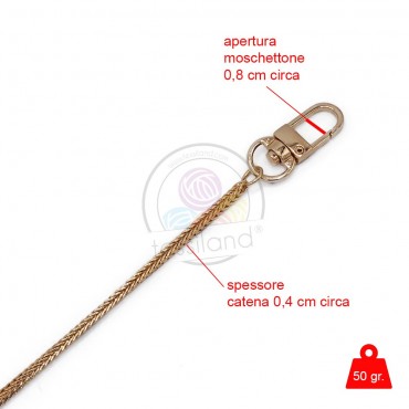 Dear Chain Shoulder Strap by Tessiland 108 cm of Style and Quality | Tessiland