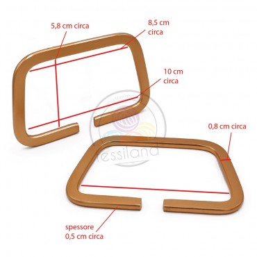 Manici Trapezium 2 pz