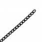 Cadena negra mate 17x11 para monederos | Tessiland