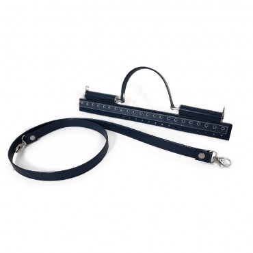 Set borsa Sicily con tracolla per borse a uncinetto handmade Navy