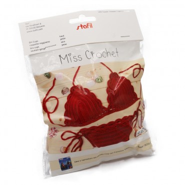 Coppette Reggiseno uncinetto Carne Tg M L