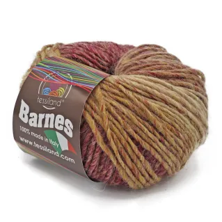 Barnes shaded wool blend yarn ball 50g Wafer