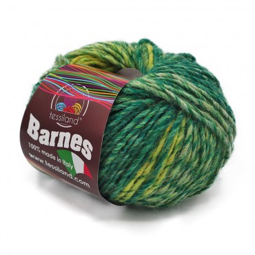 Barnes misto lana sfumato gomitolo 50g Green