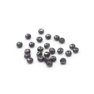 4mm Resin Prism Crystals for Jewelry and Accessories Steel multicolor