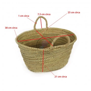 Borsa di Paglia Media| Tessiland