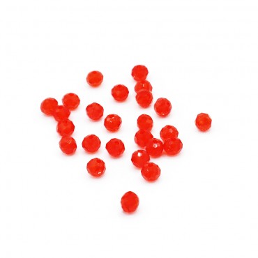 Perline cristallo prisma 4mm cucibili in resina per bijoux e accessori Spritz