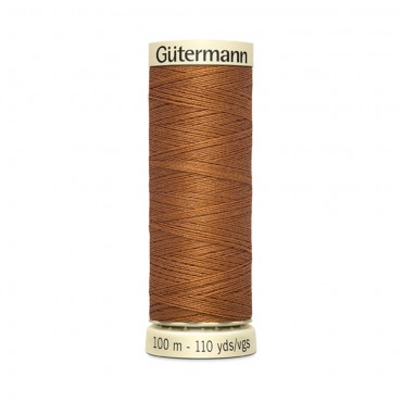 Filo cucitutto Gutermann 100% poliestere spoletta 100mt Rugine 448