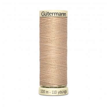 Filo cucitutto Gutermann 100% poliestere spoletta 100mt Beige 170