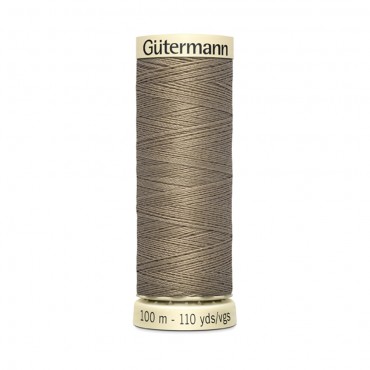Filo cucitutto Gutermann 100% poliestere spoletta 100mt Beige 724