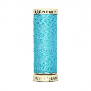 Filo cucitutto Gutermann 100% poliestere spoletta 100mt Turchese 28