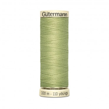 Filo cucitutto Gutermann 100% poliestere spoletta 100mt Verdino 282