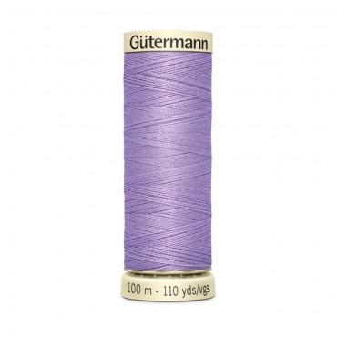 Filo cucitutto Gutermann 100% poliestere spoletta 100mt Lilla 158