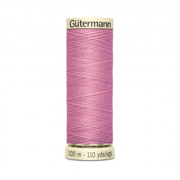 Filo cucitutto Gutermann 100% poliestere spoletta 100mt Rosa 663