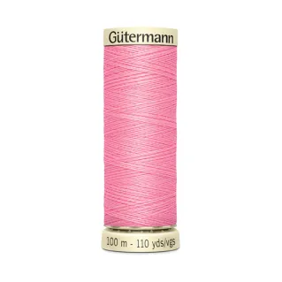 Filo cucitutto Gutermann 100% poliestere spoletta 100mt Rosa 758