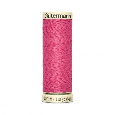 Filo cucitutto Gutermann 100% poliestere spoletta 100mt Rosa 890