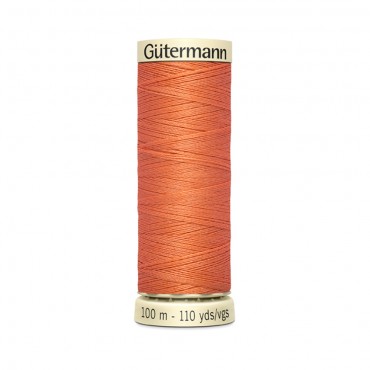 Filo cucitutto Gutermann 100% poliestere spoletta 100mt Arancio 895