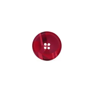 Geometric Mondrian Button Red