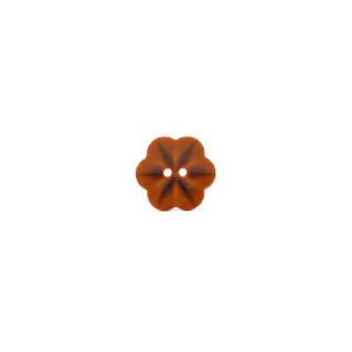 Gradient Flower Button Arancio
