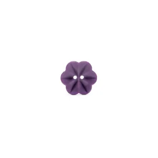 Gradient Flower Button Lilla