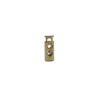 Fermanodo en métal avec fermeture à ressort 25x10mm Oro