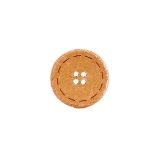 Recycled Save Button Arancio
