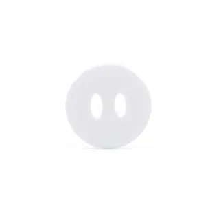 Bouton Smile Blanc