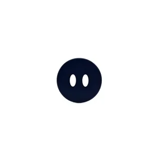 Smile Button Blue