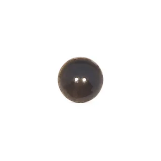 Bouton en noix émaillé Gris