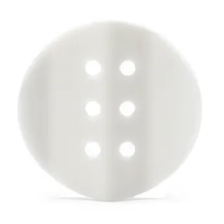 Botón Hoja Blanco