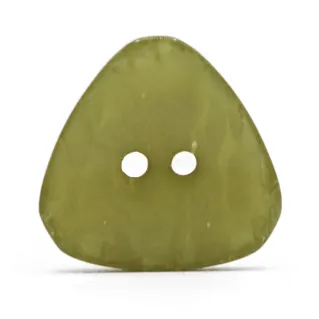 Marbled Effect Triangle Button Lime