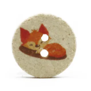 Bouton Recyclé Fox Crema