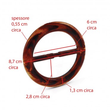 Fibbia Giove Tartaruga