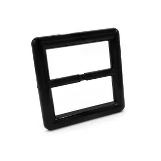 Nylon No Clip Buckle for Belts and Bags Black